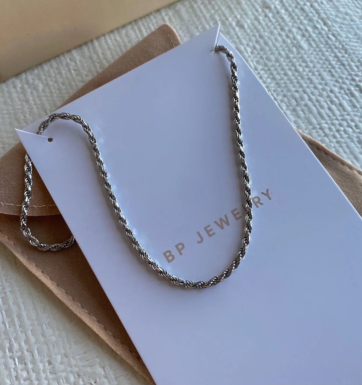 925 Silver Thick Rope Chain