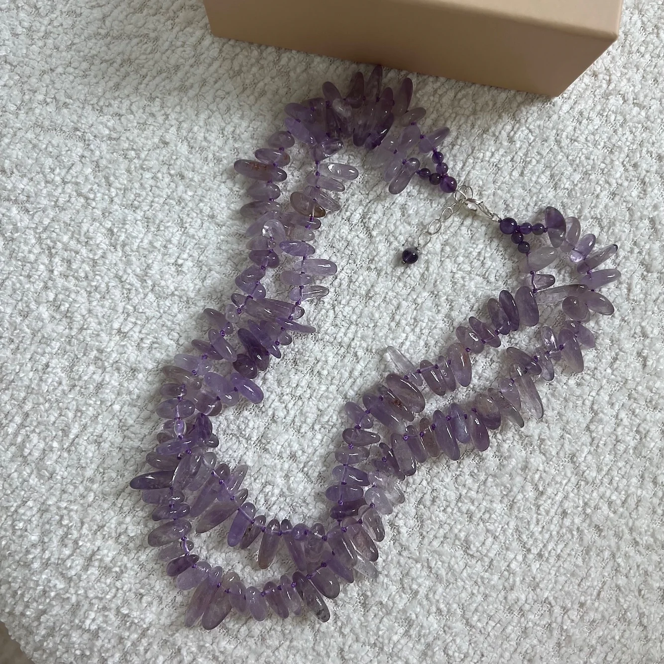 Amethyst Intuition and Balance Necklace