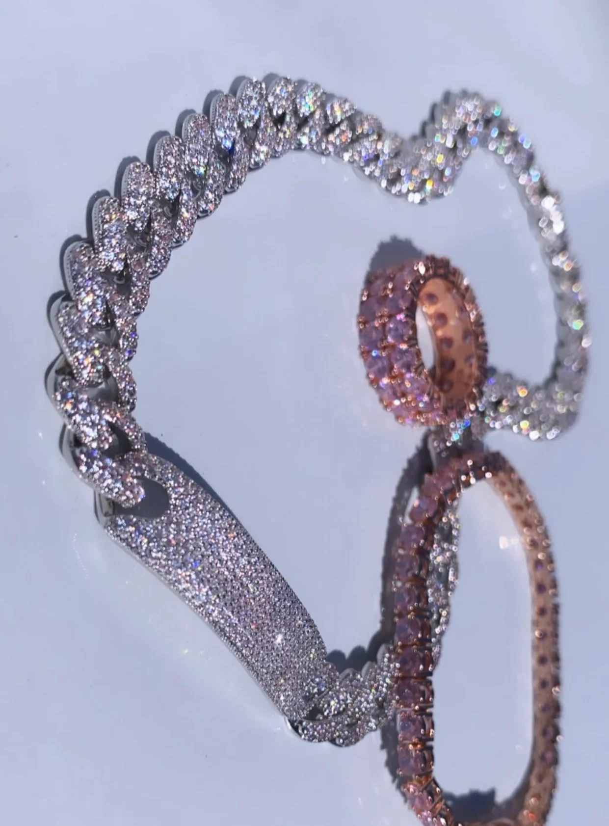 Barbie Pink Double Up Ring - Image 2
