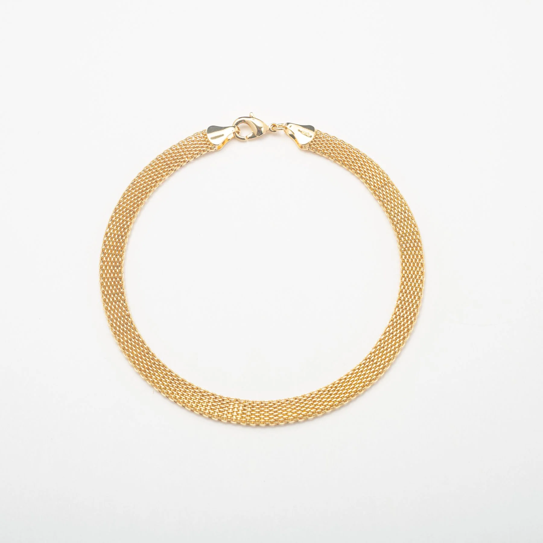 BP Gold Staple Anklet