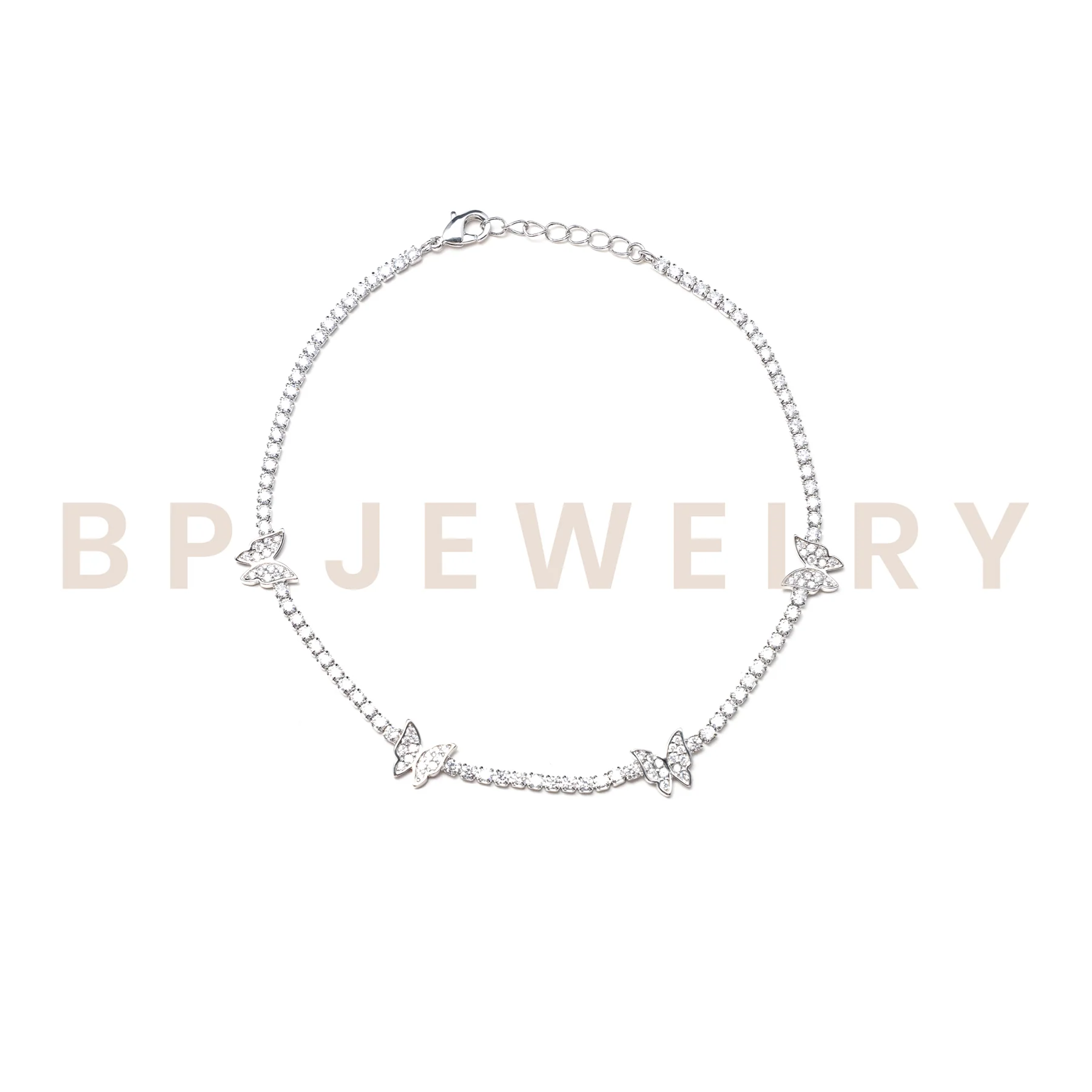 Butterfly Tennis Anklet