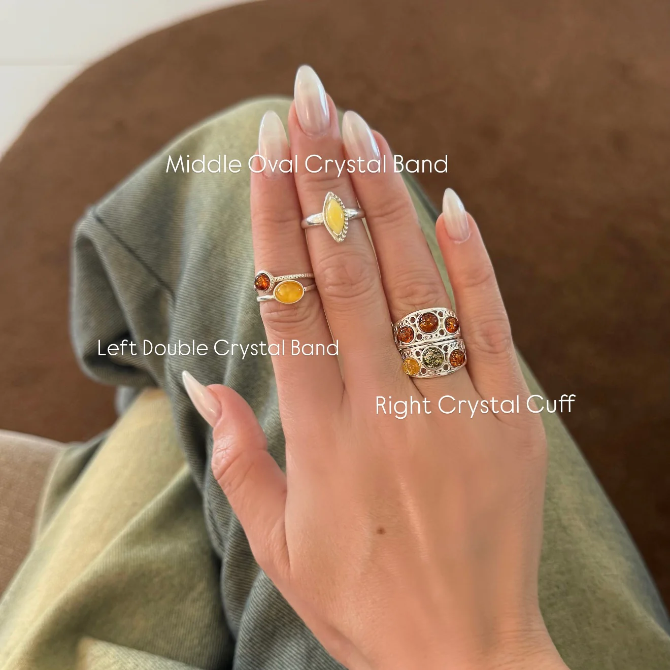 Chrome Authentic Crystal Bands - Image 2