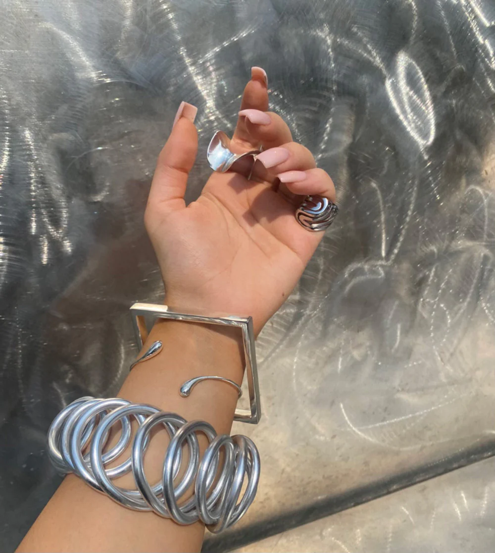 Chrome Collection Organic Cuff
