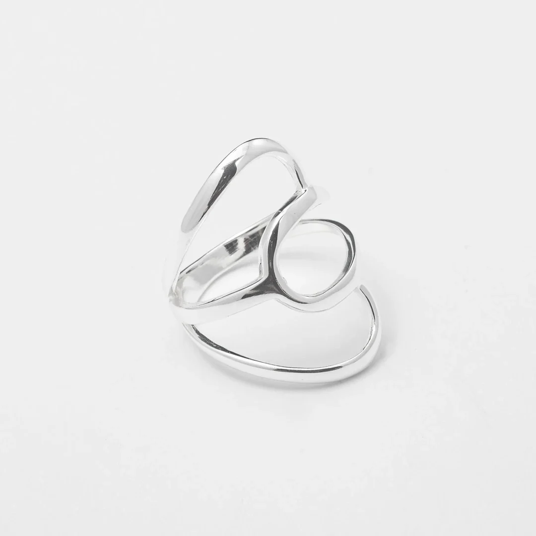 Chrome Staple BP Ring