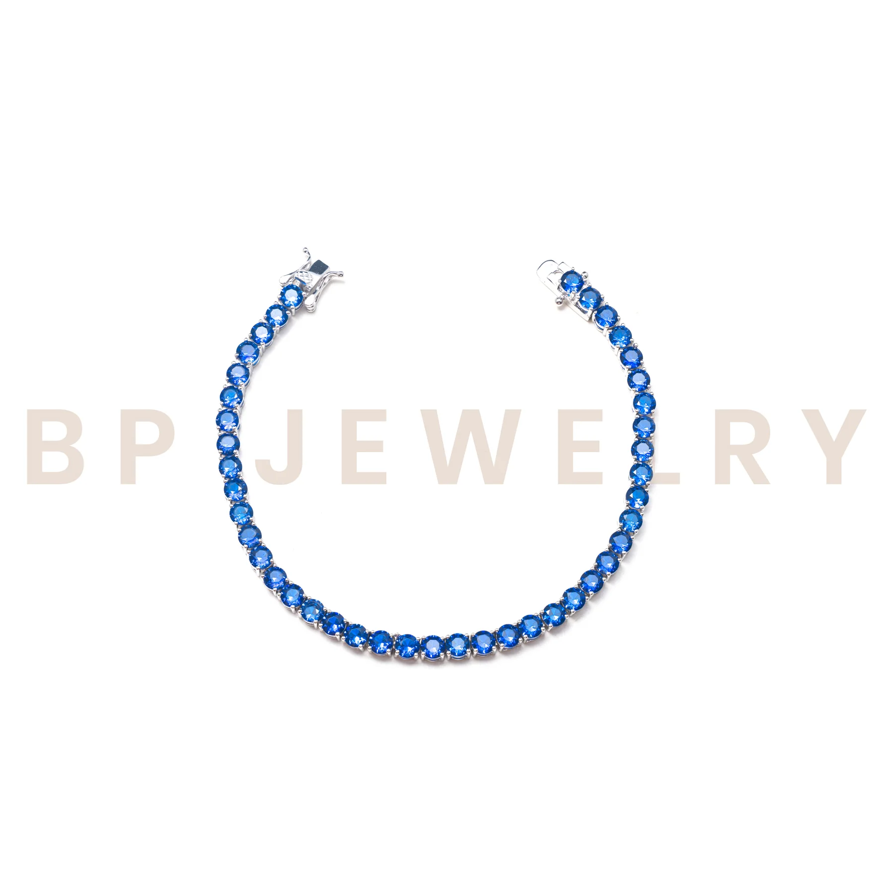 Classic Sapphire Tennis Bracelet