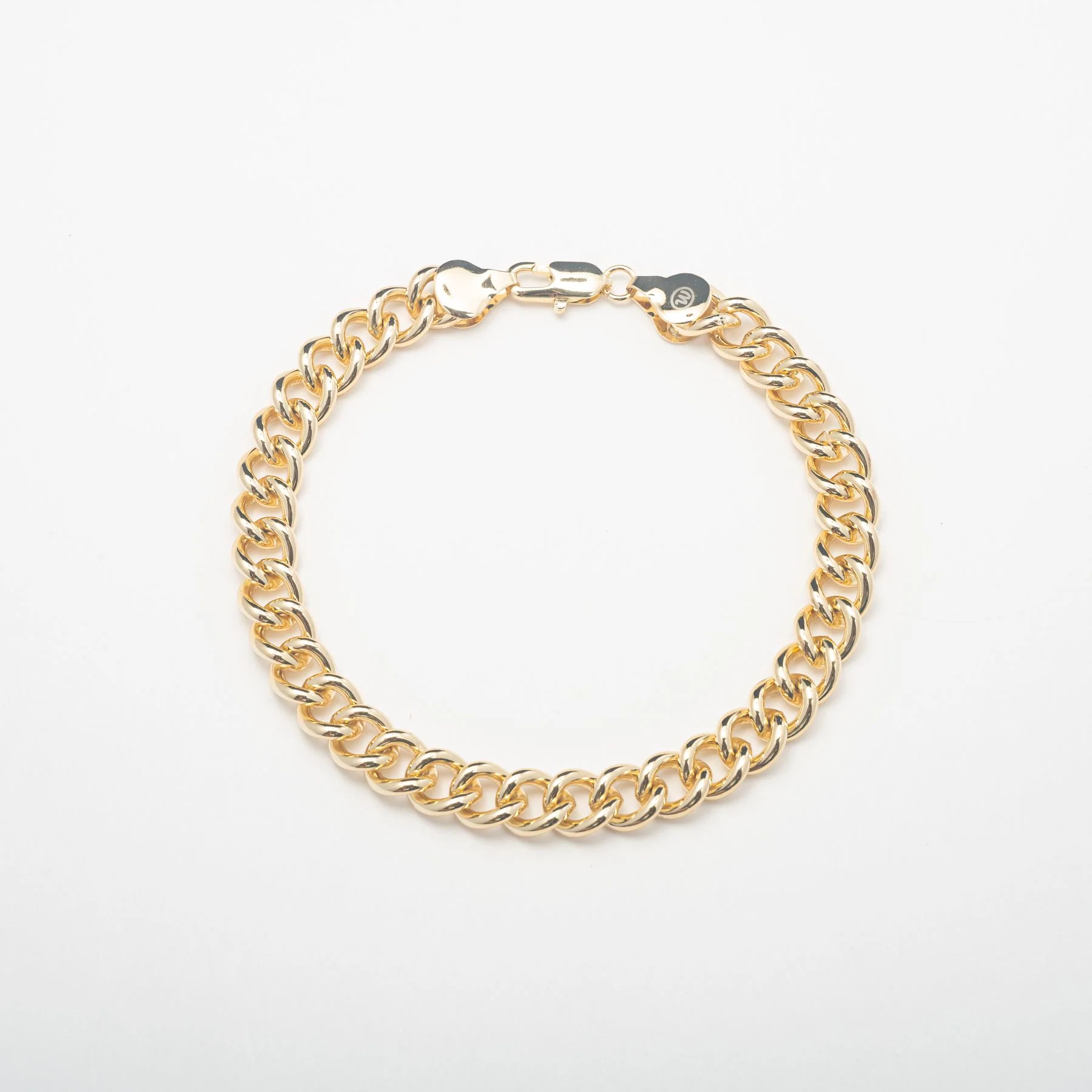 Classic Thick Gold Ankletq
