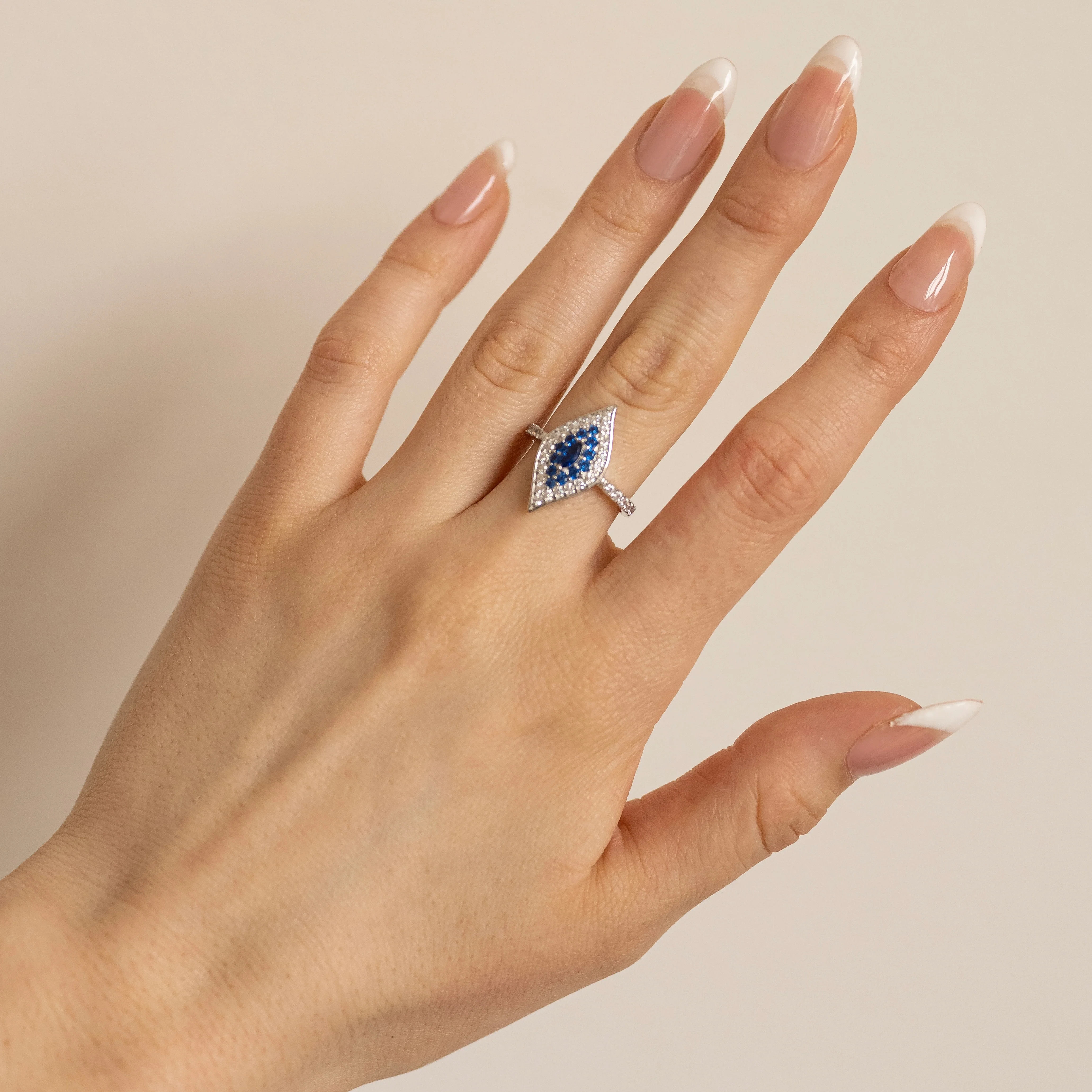 Crystal Evil Eye Band