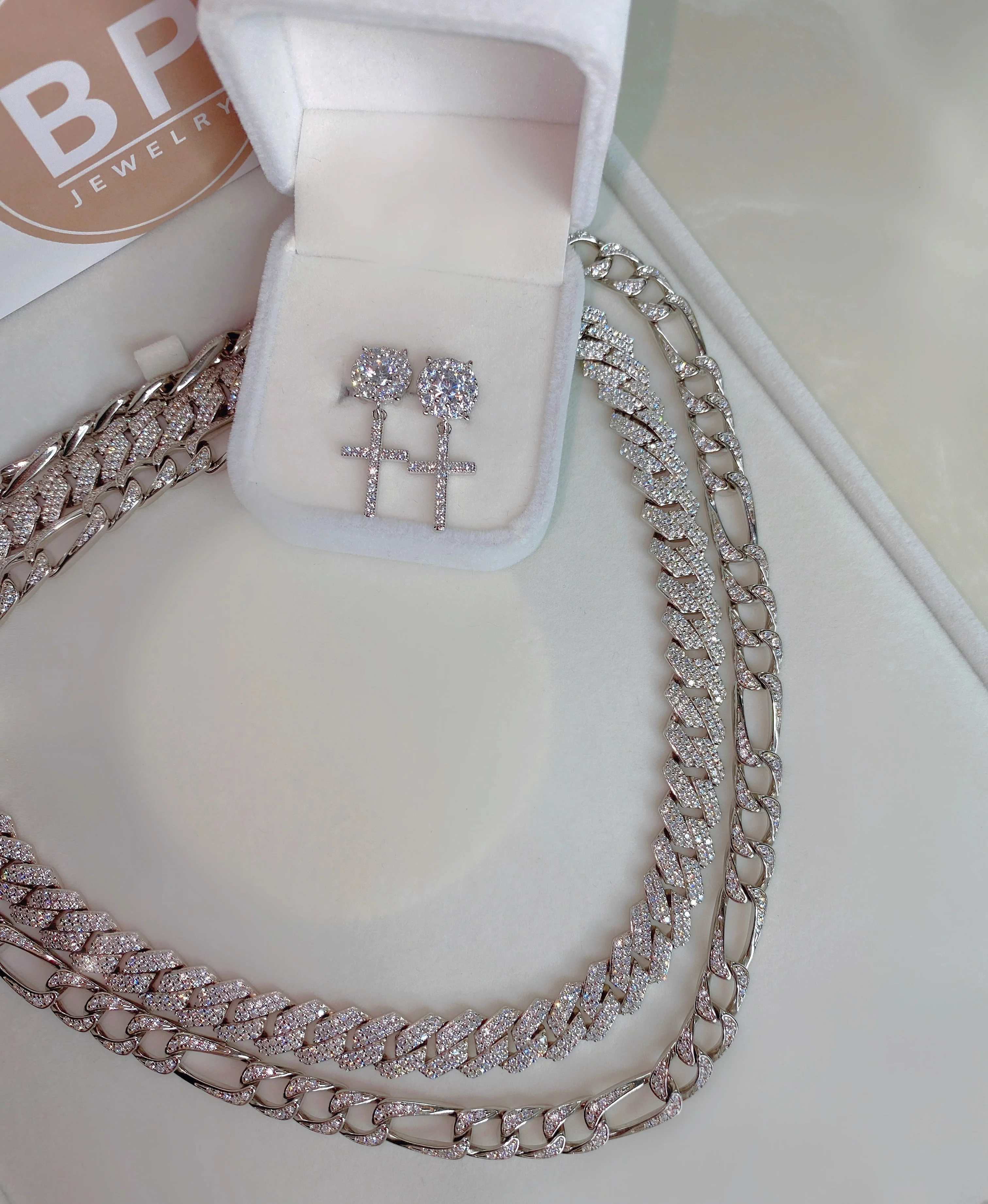 Custom BP Mens Silver Chain - Image 4