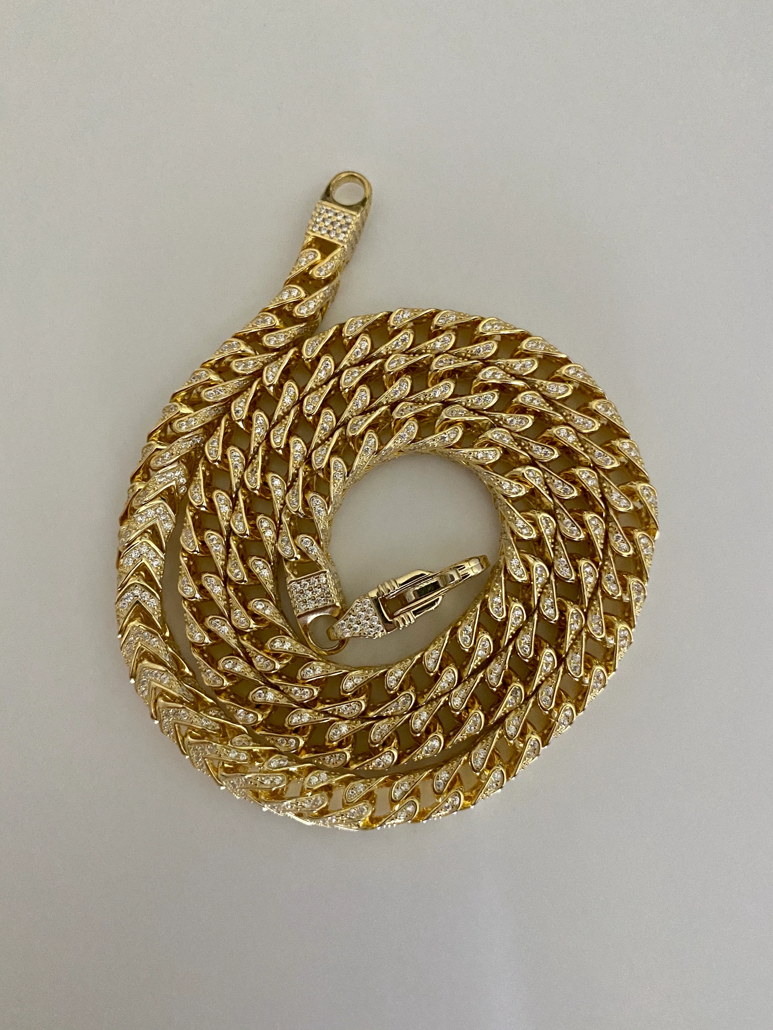 Custom Mens Gold Rope Chain - Image 2