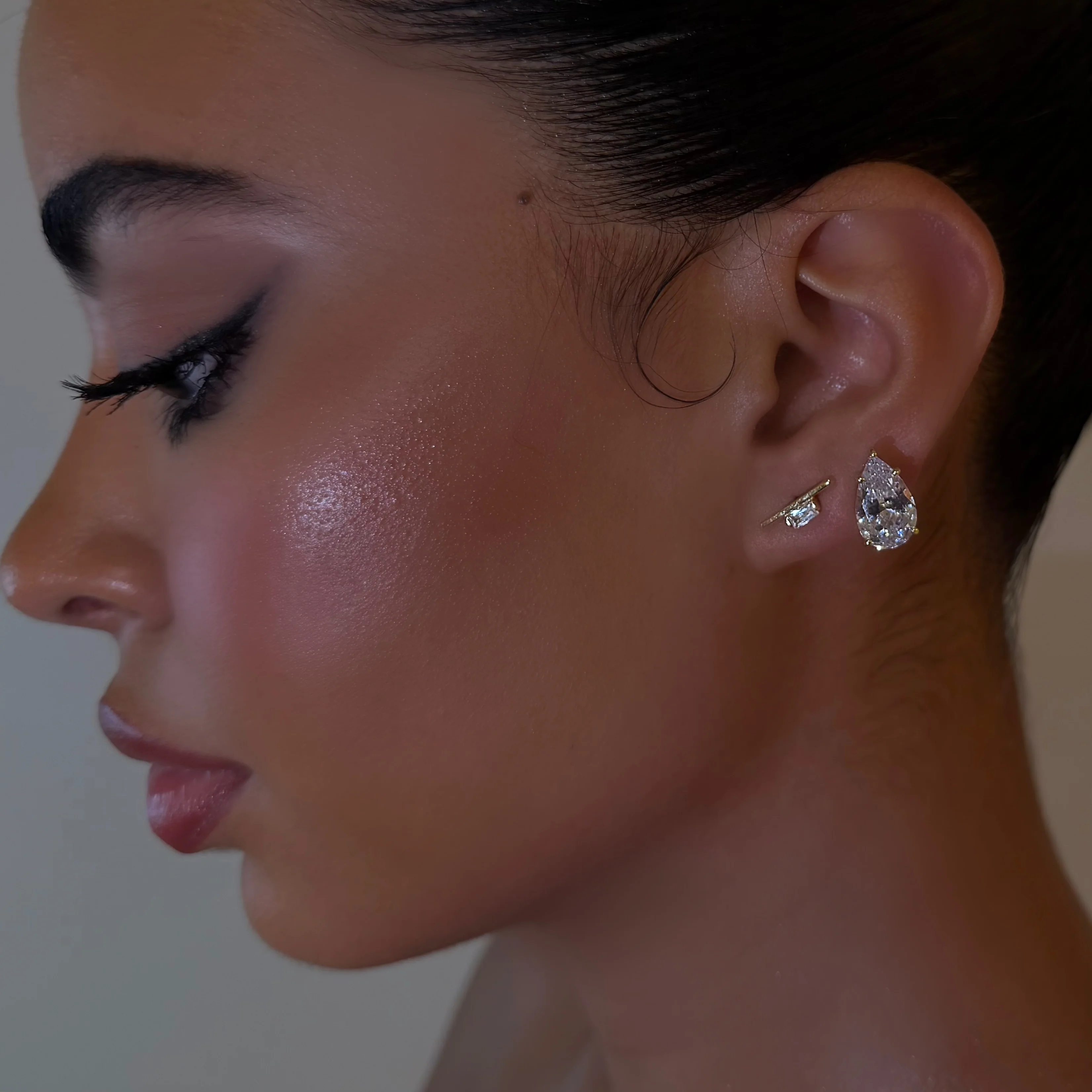 Gold Bar Stud