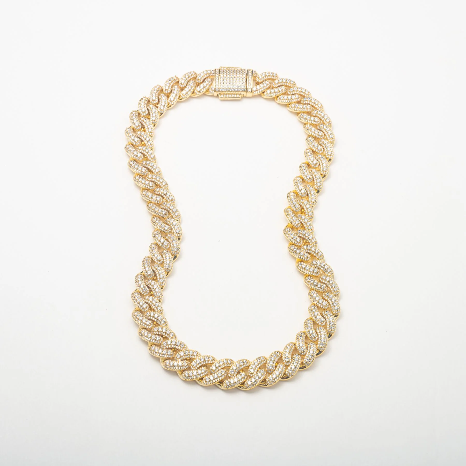 Gold Chunky Ice Cuban