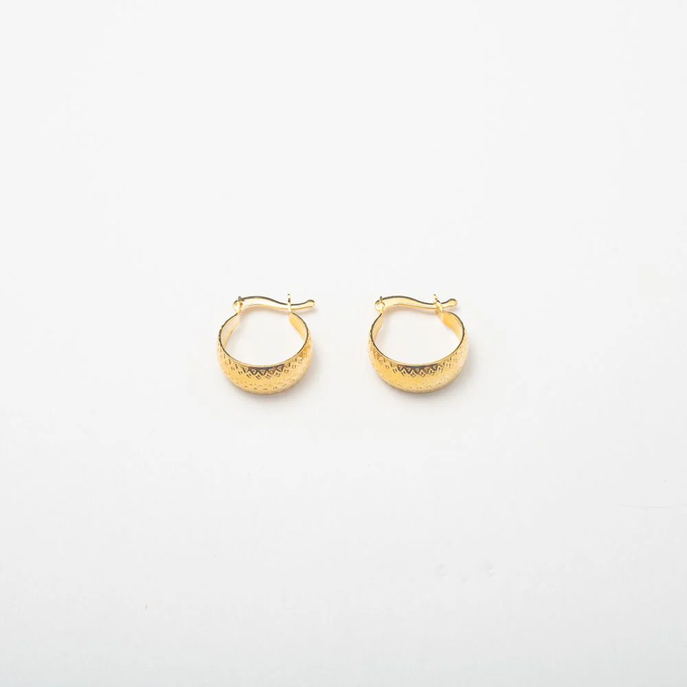 Gold Essentials Mini Hoop