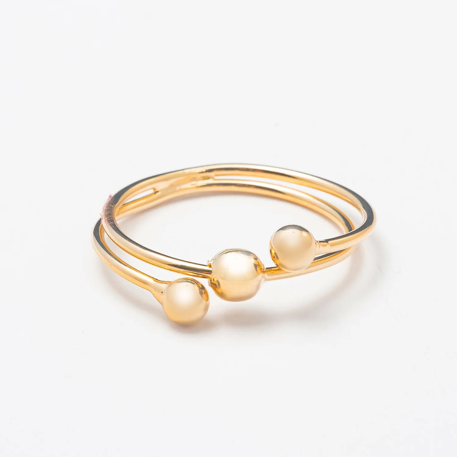 Gold Mini Ball Ring