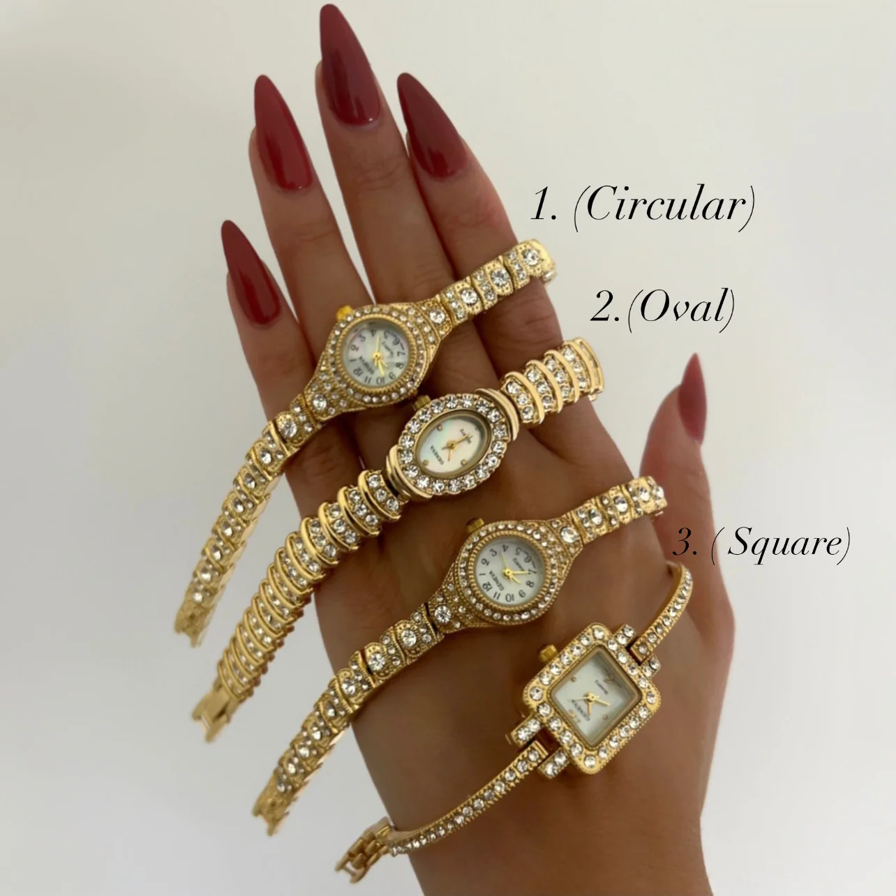 Gold Vintage Mini Watch Collection - Image 2