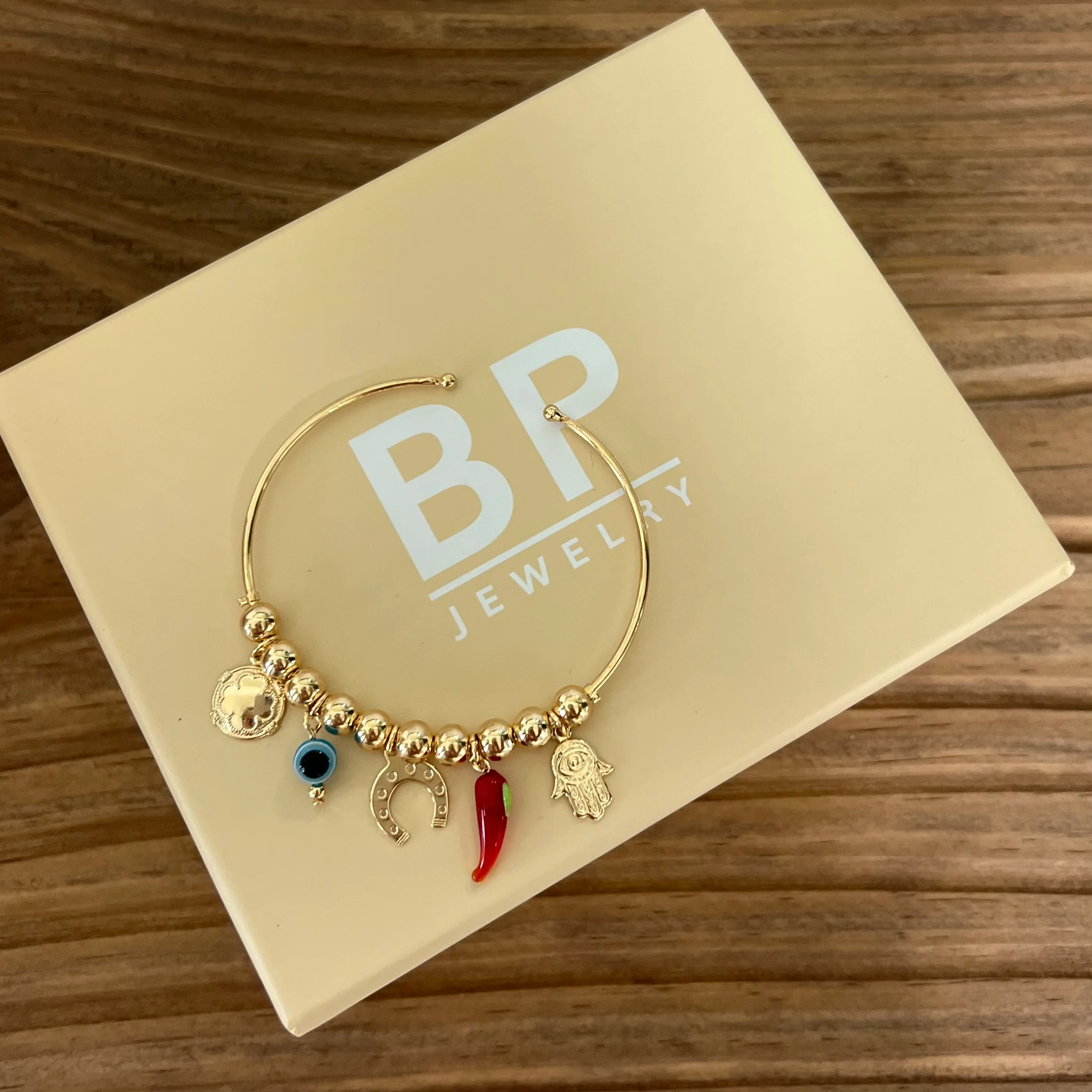 Hot Pepper Lucky Charm Bangle - Image 2