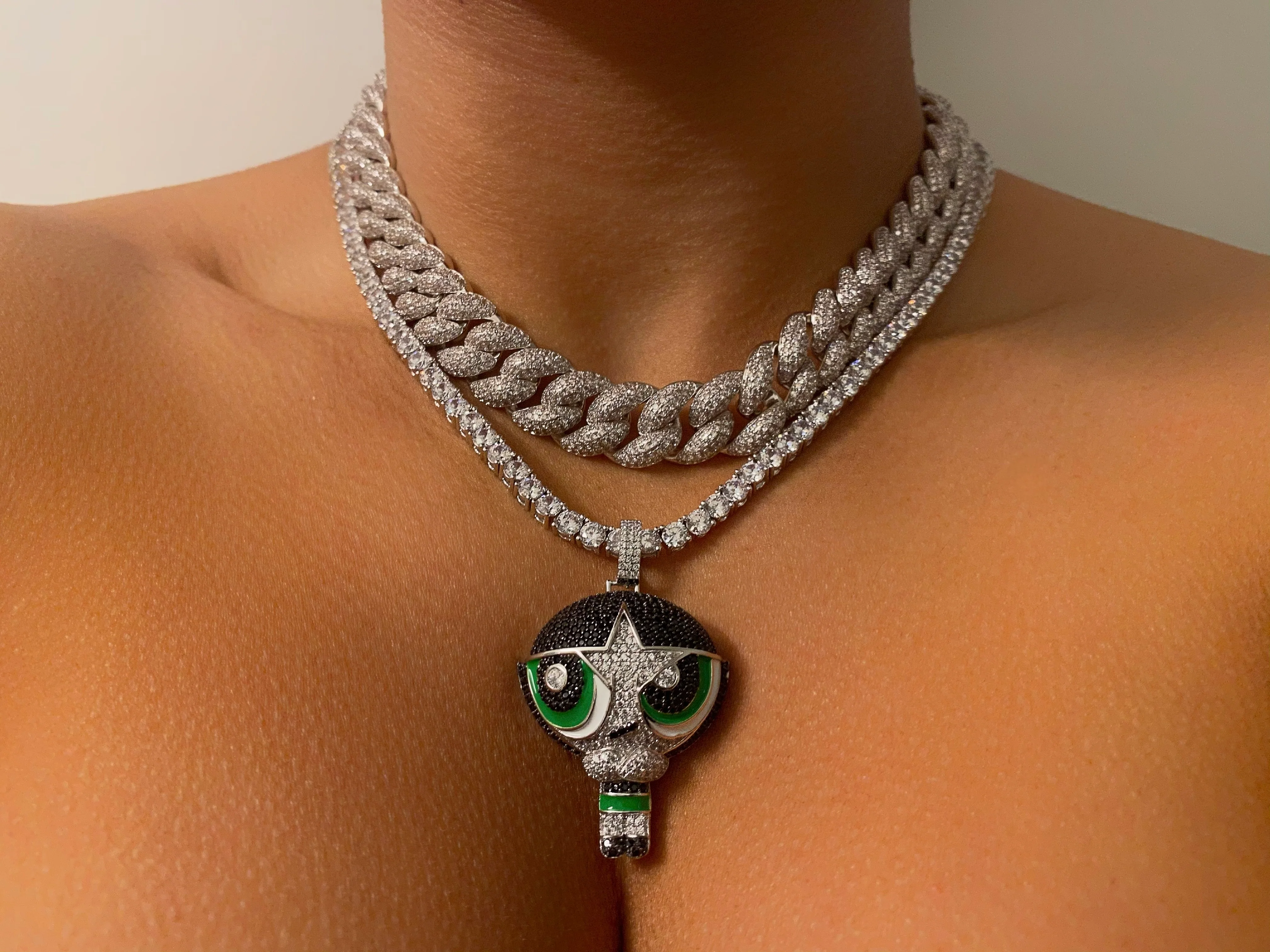 Iced Out Buttercup Necklace