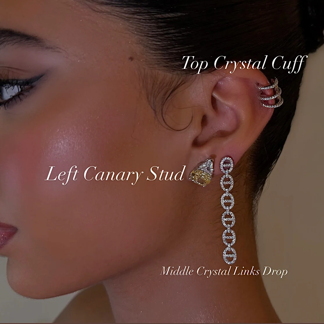 Left Canary Stud - Image 2