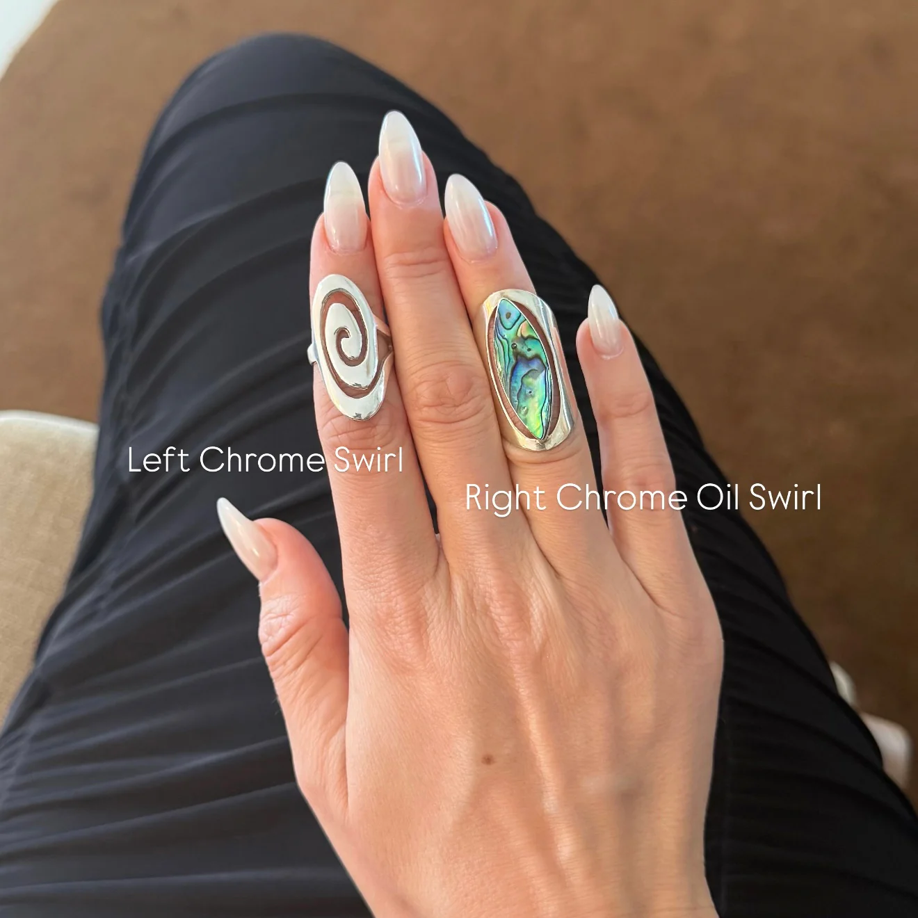 Left Chrome Swirl - Image 2