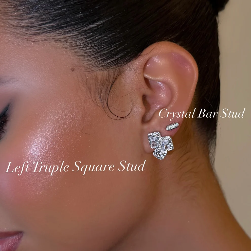 Left Triple Square Stud - Image 2