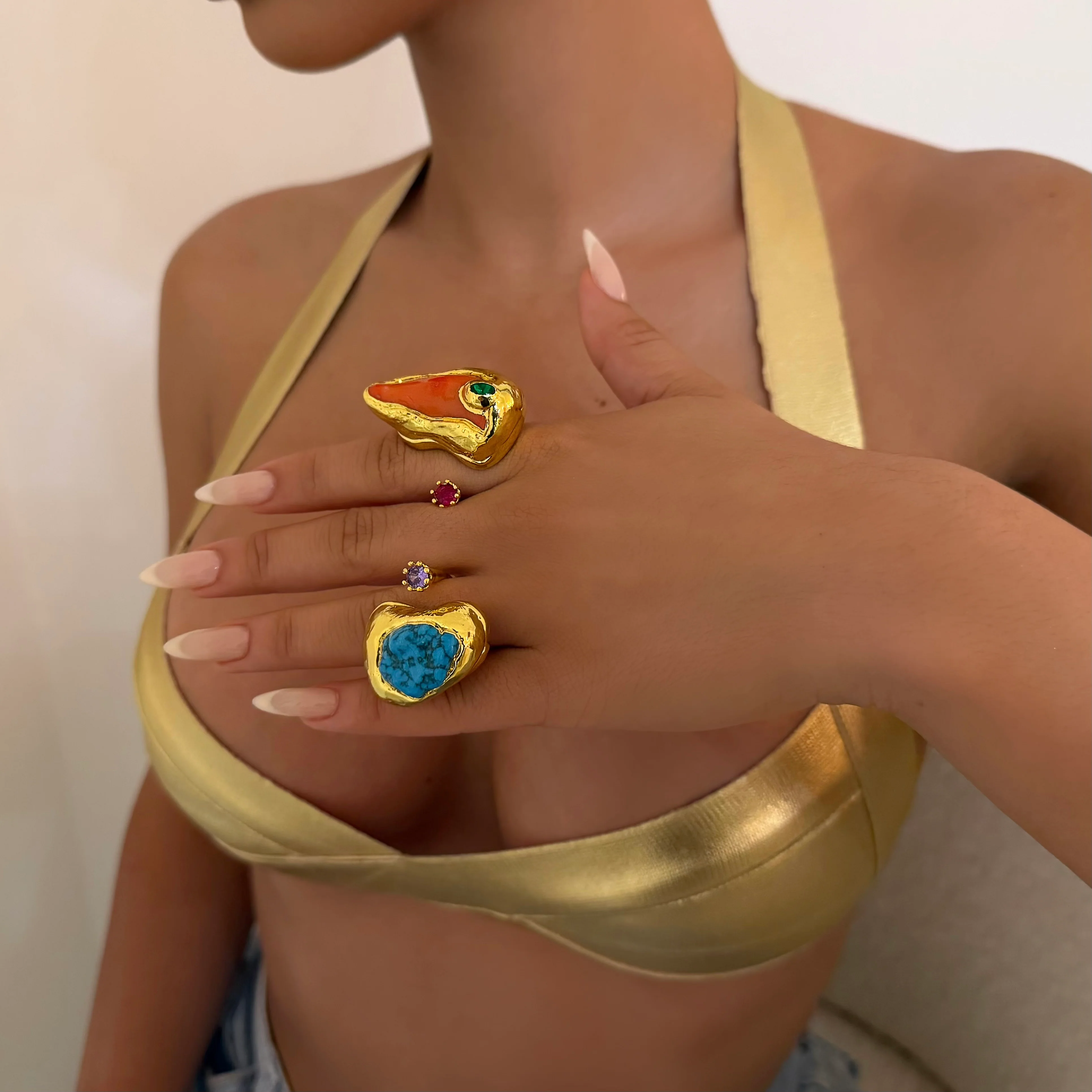Melting Gold Band