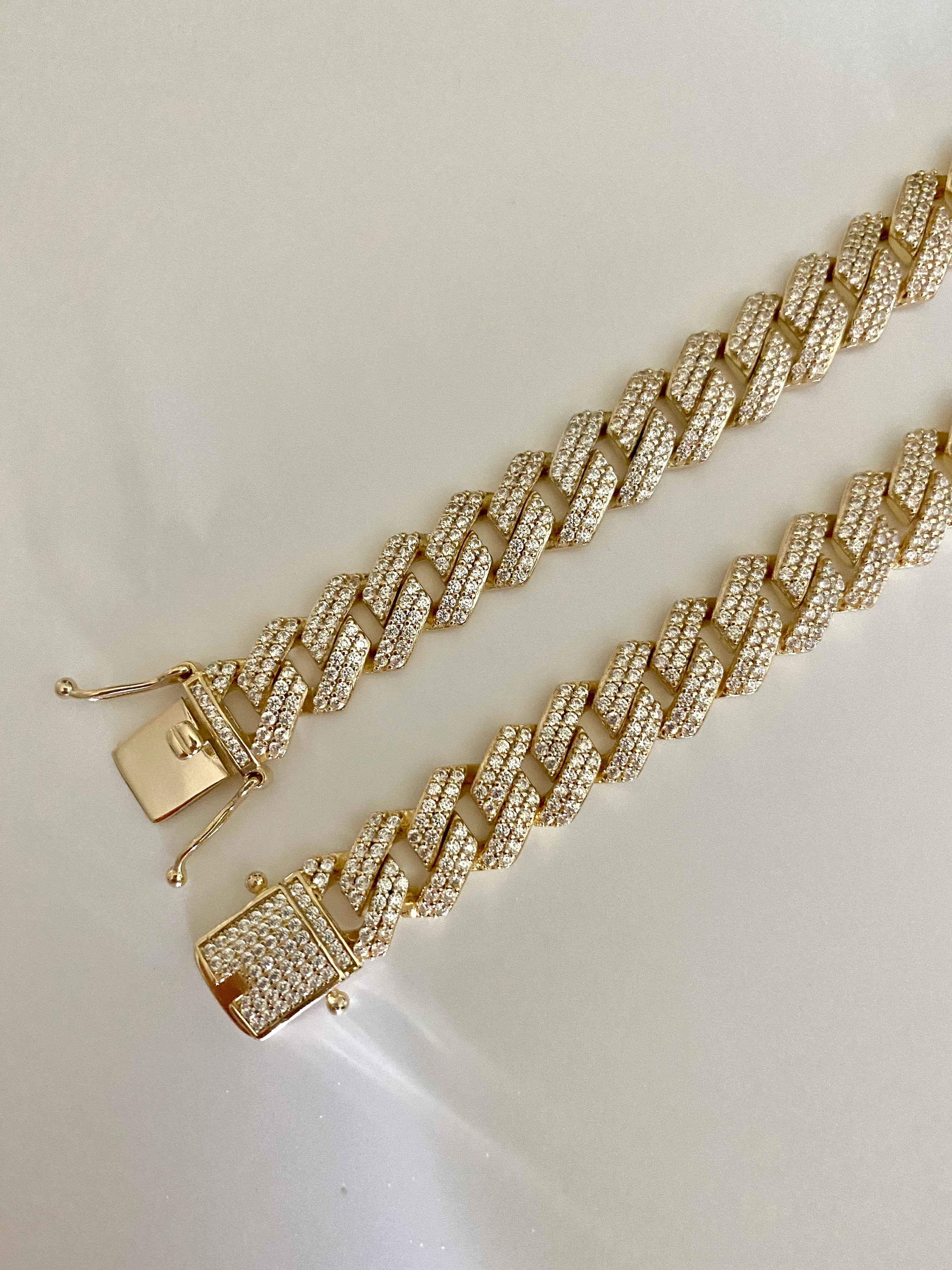 Mens Custom Gold Cuban - Image 3