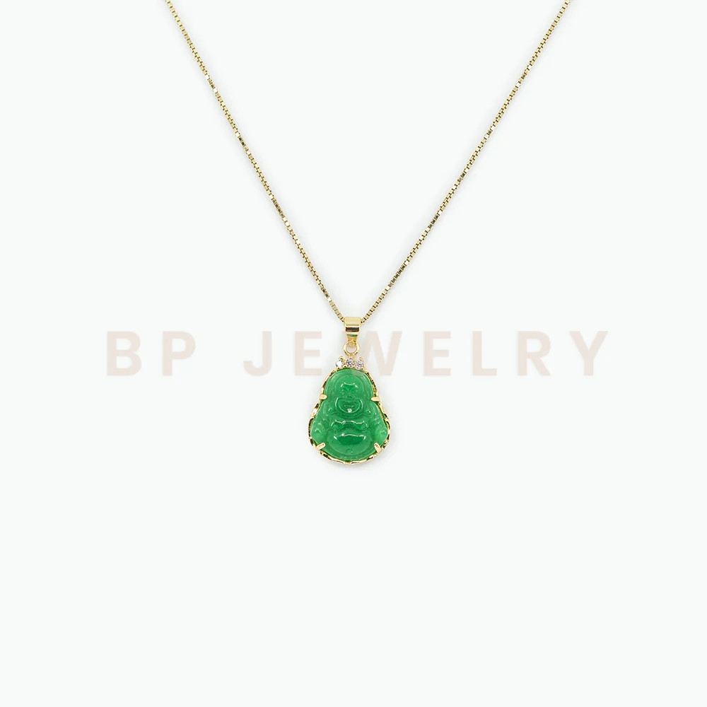 Mini Jade Buddha