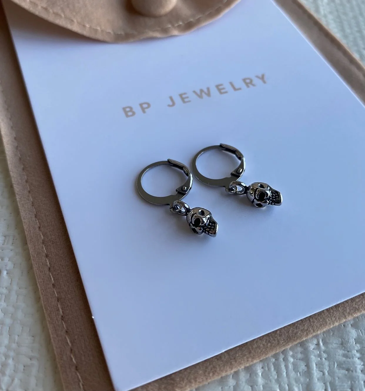 Mini Skull Hoops