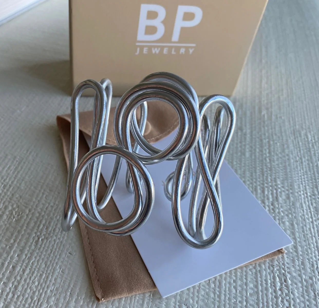 New Chrome Collection Swirl Cuff