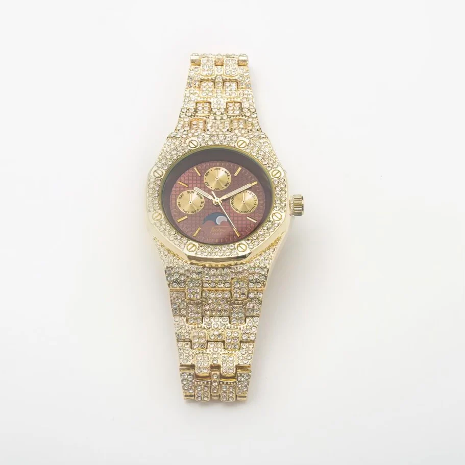 New Gold Brown Watch