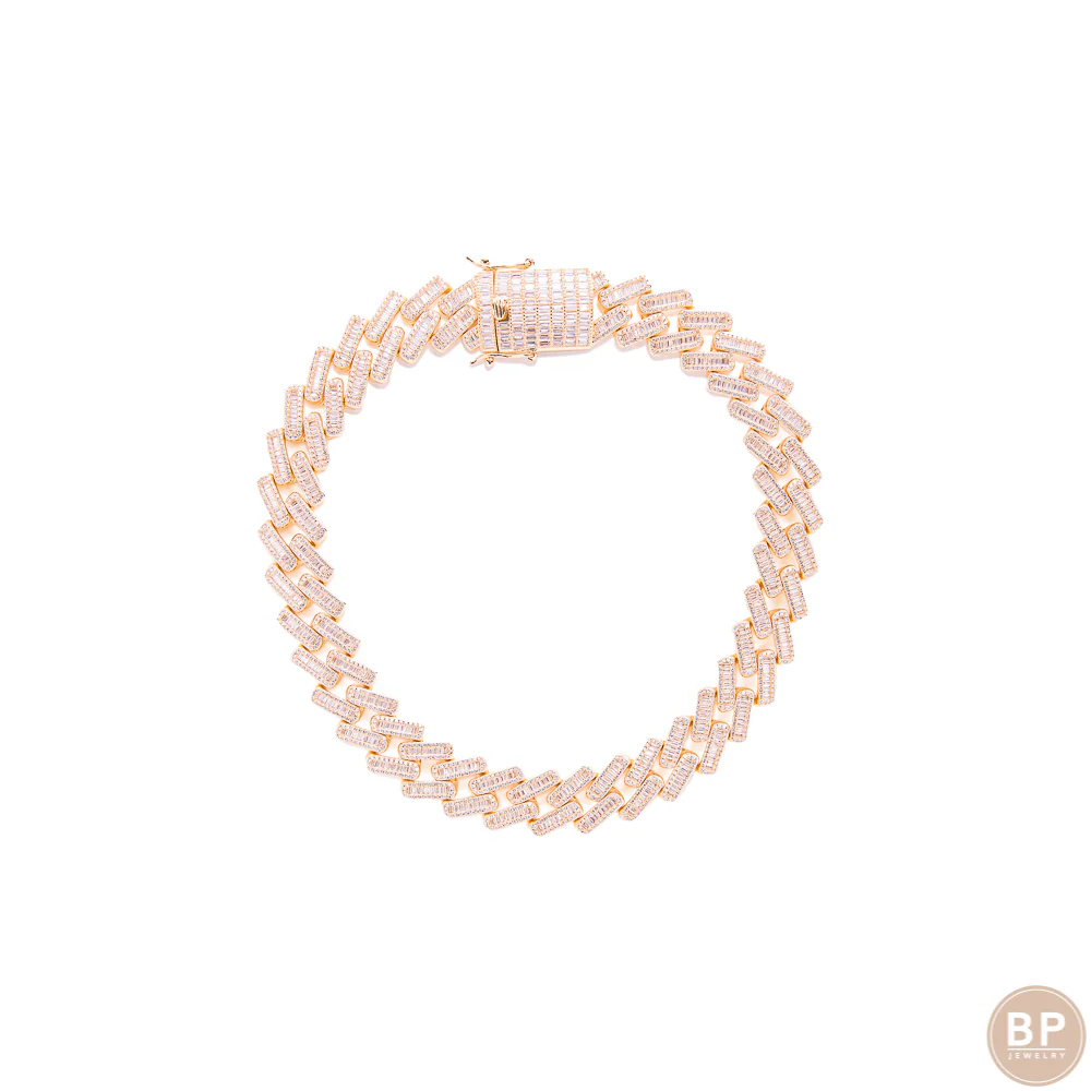 New Gold Ice Cuban Necklace