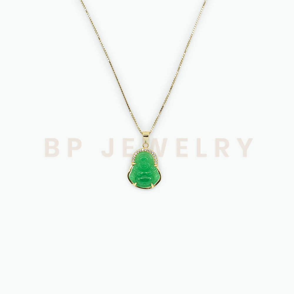 New Jade Mini Buddha