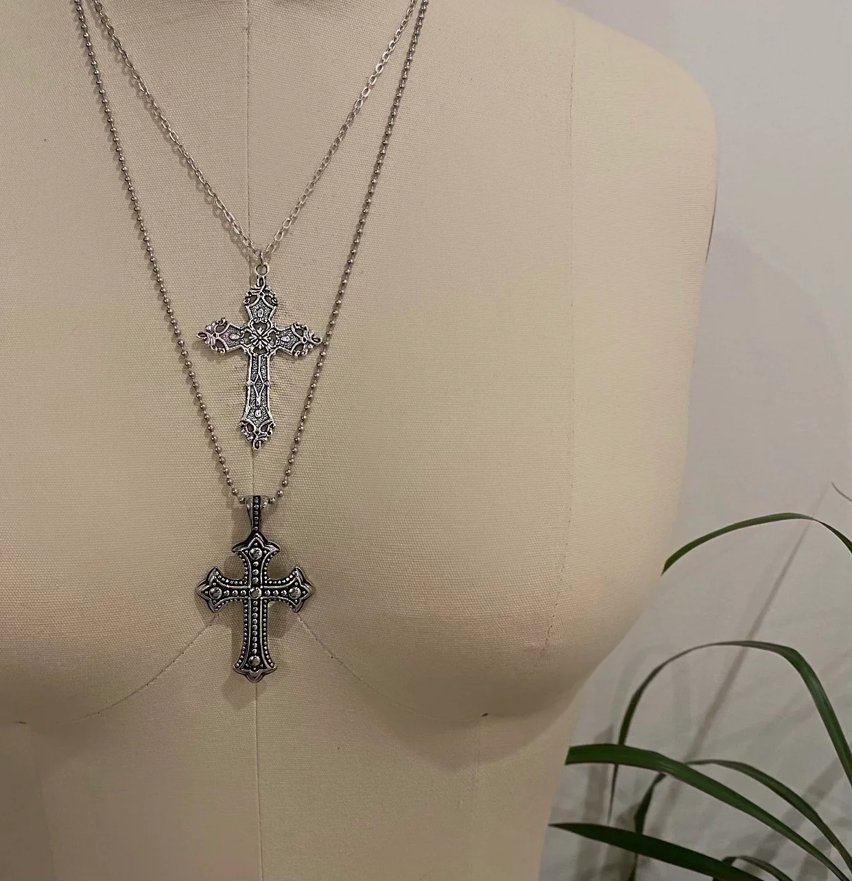 New Silver Top Cross