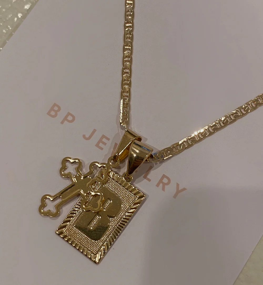 Personalized Initial Cross Set - Image 2