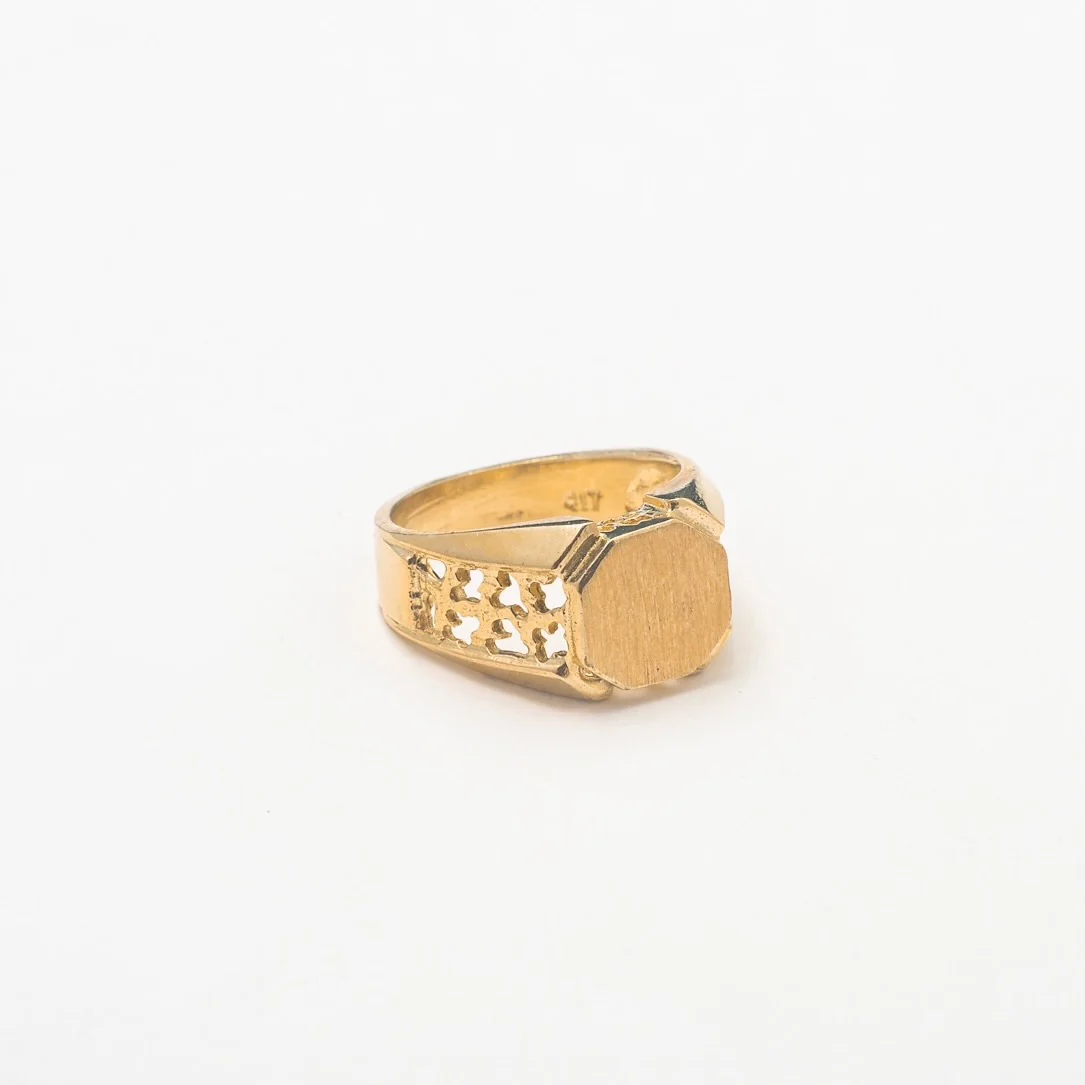 Powerful 10K Solid Gold Ring