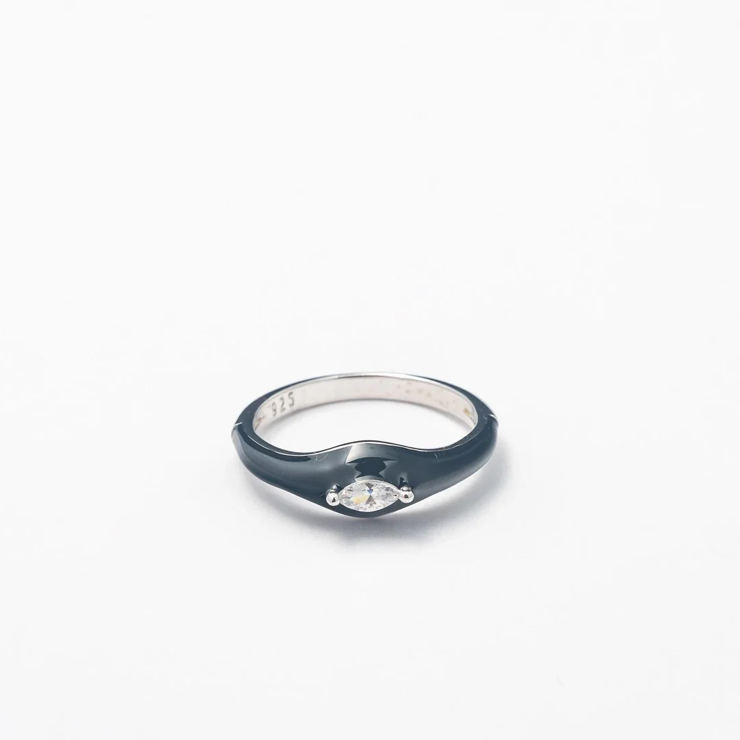 Rockstar Black Vibe Ring