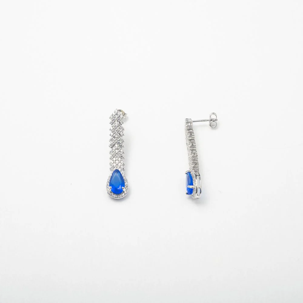 Sapphire Elegant Earrings