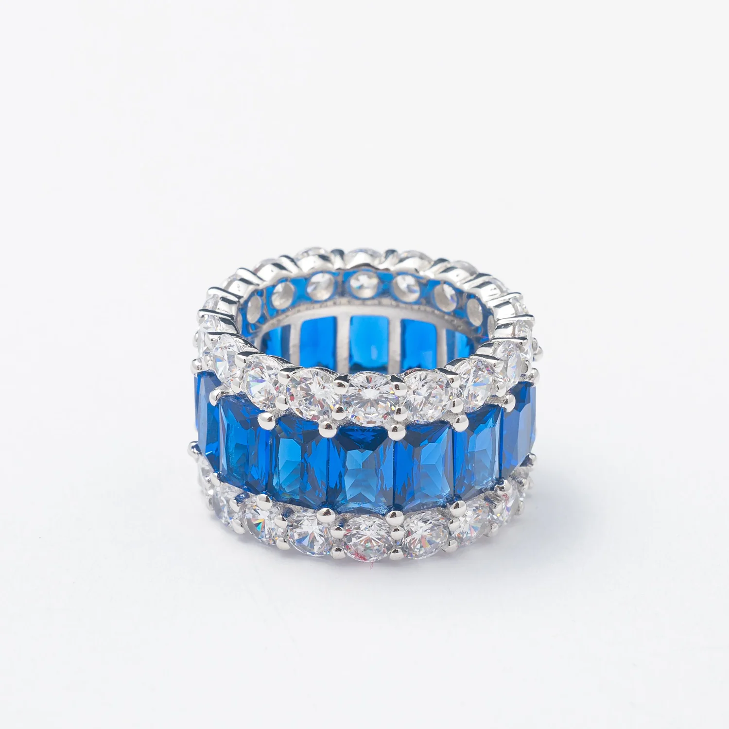 Sapphire Statement Crystal Band