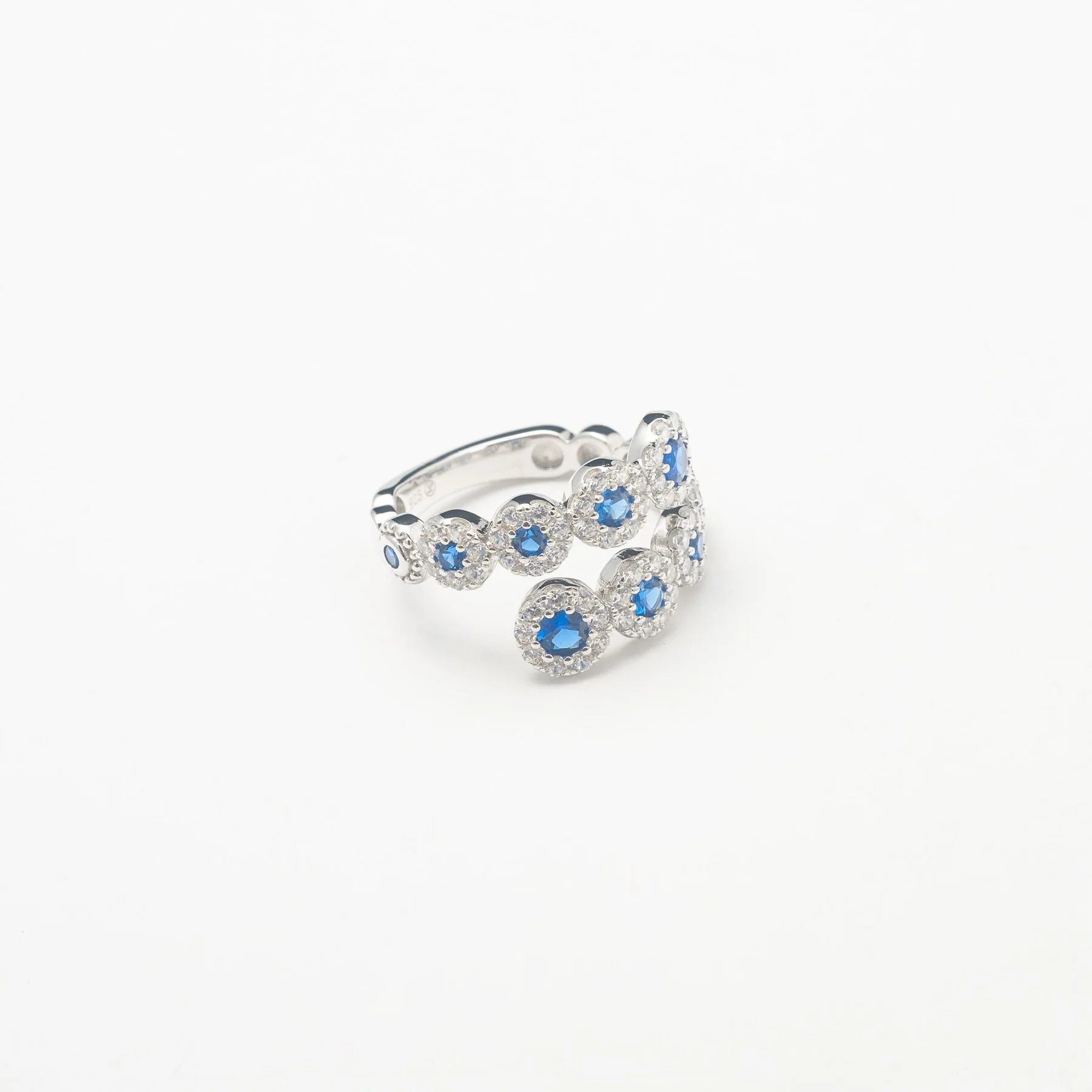 Sapphire Wrap Band