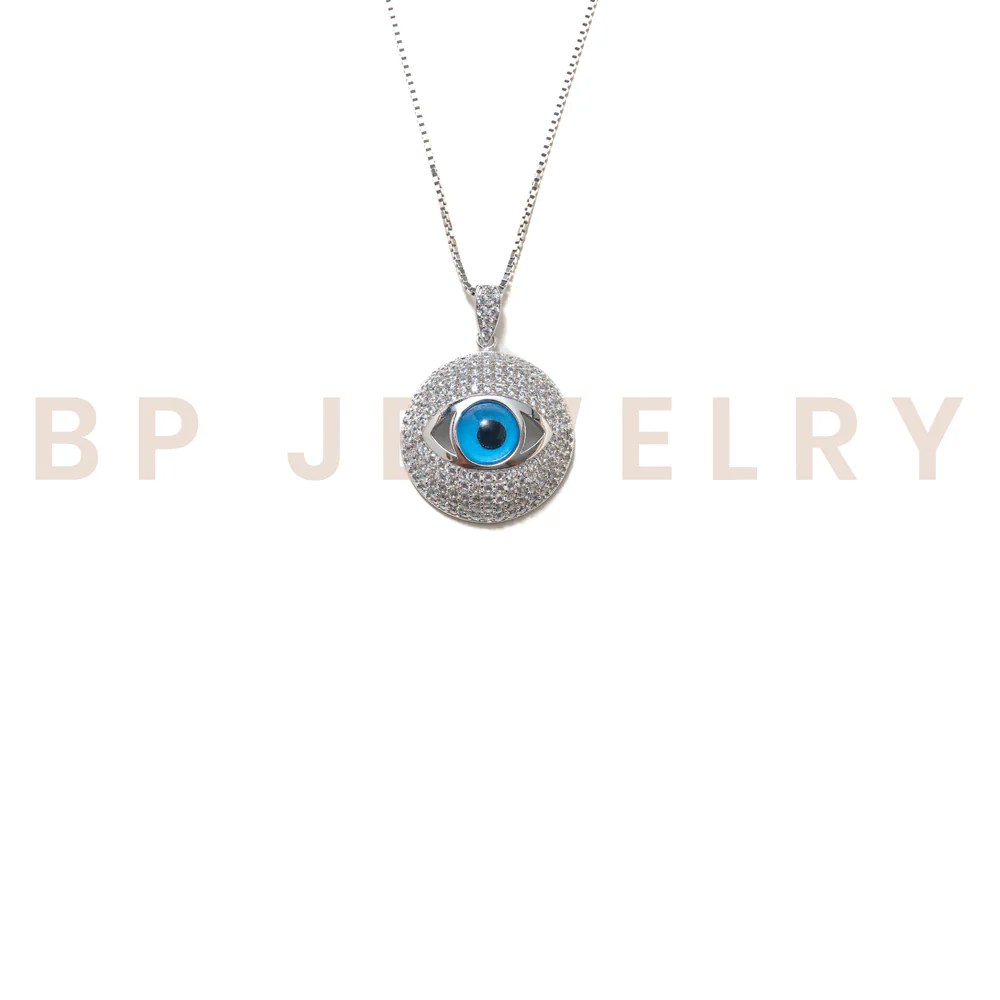 Silver Crystal Protection Chain