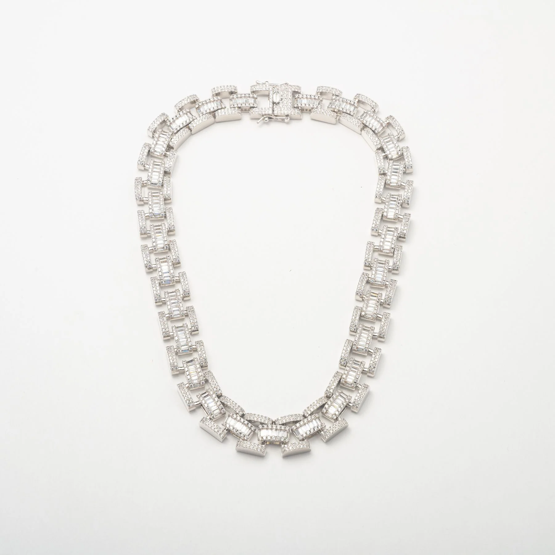Silver Links Cuban