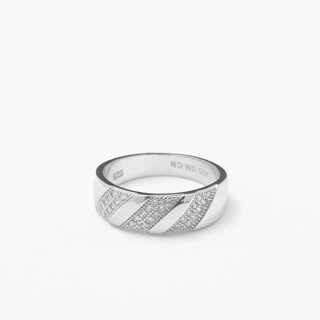 Silver Stripped Band