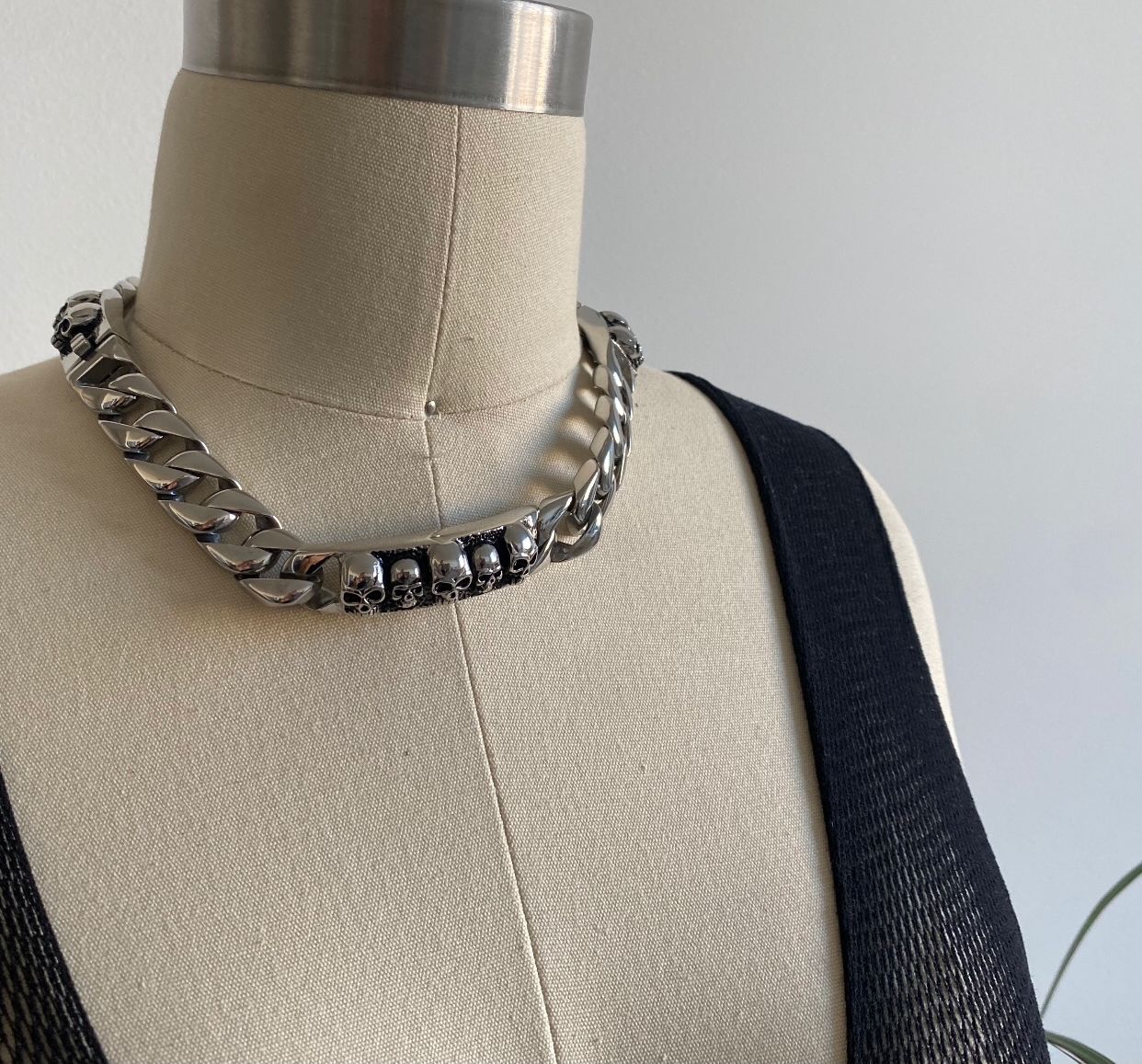 Skull ID Necklace
