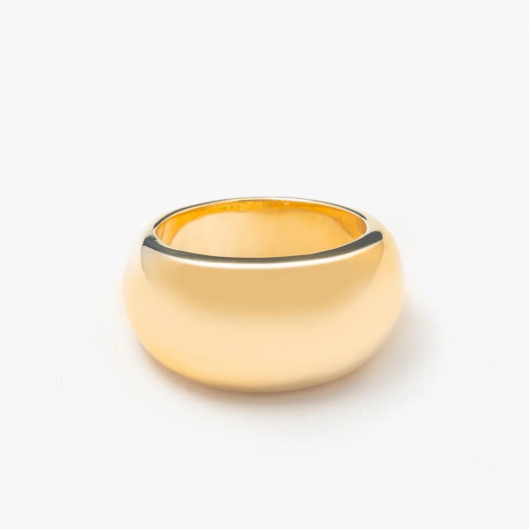 Solid Gold Simple Band