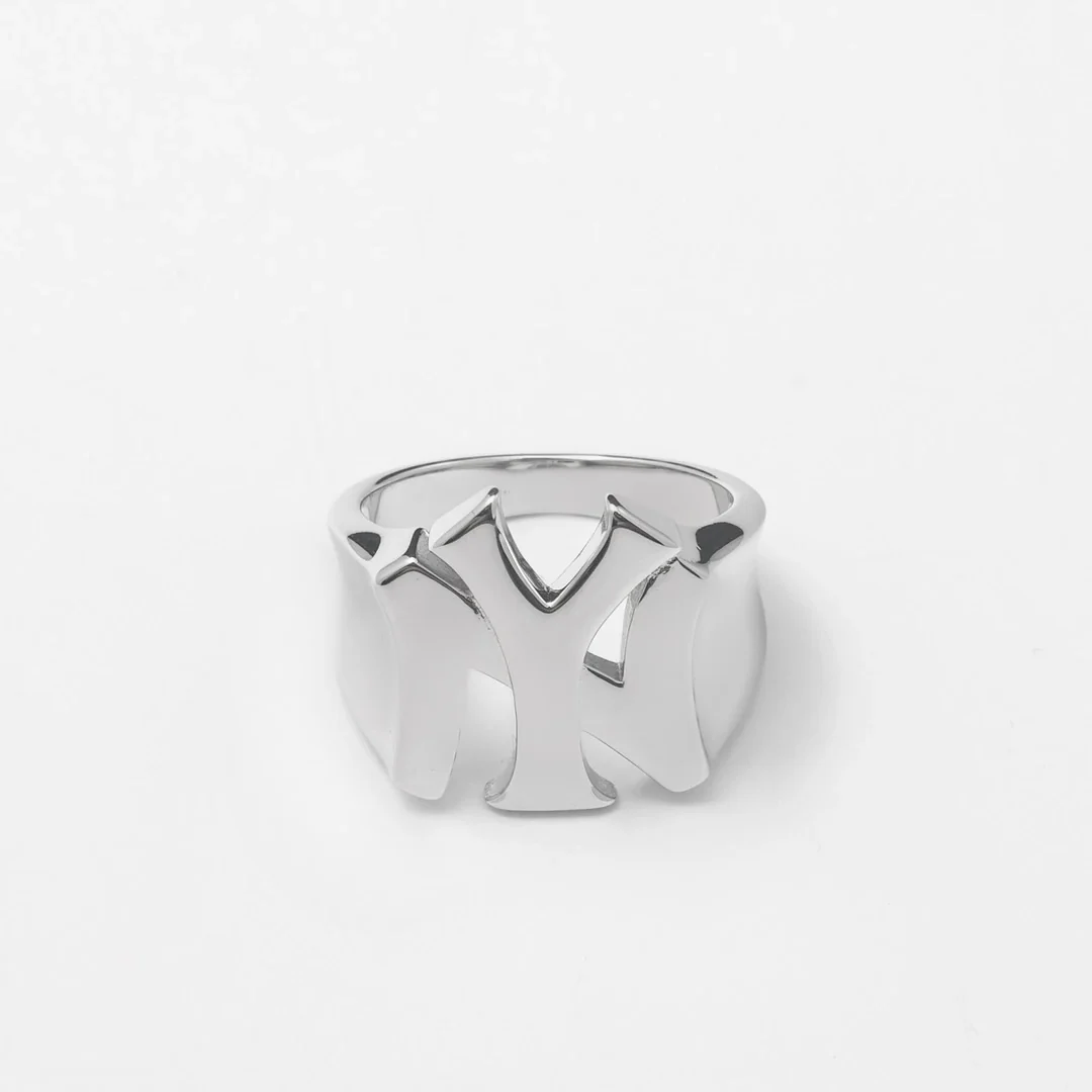 Solid Silver NY Ring