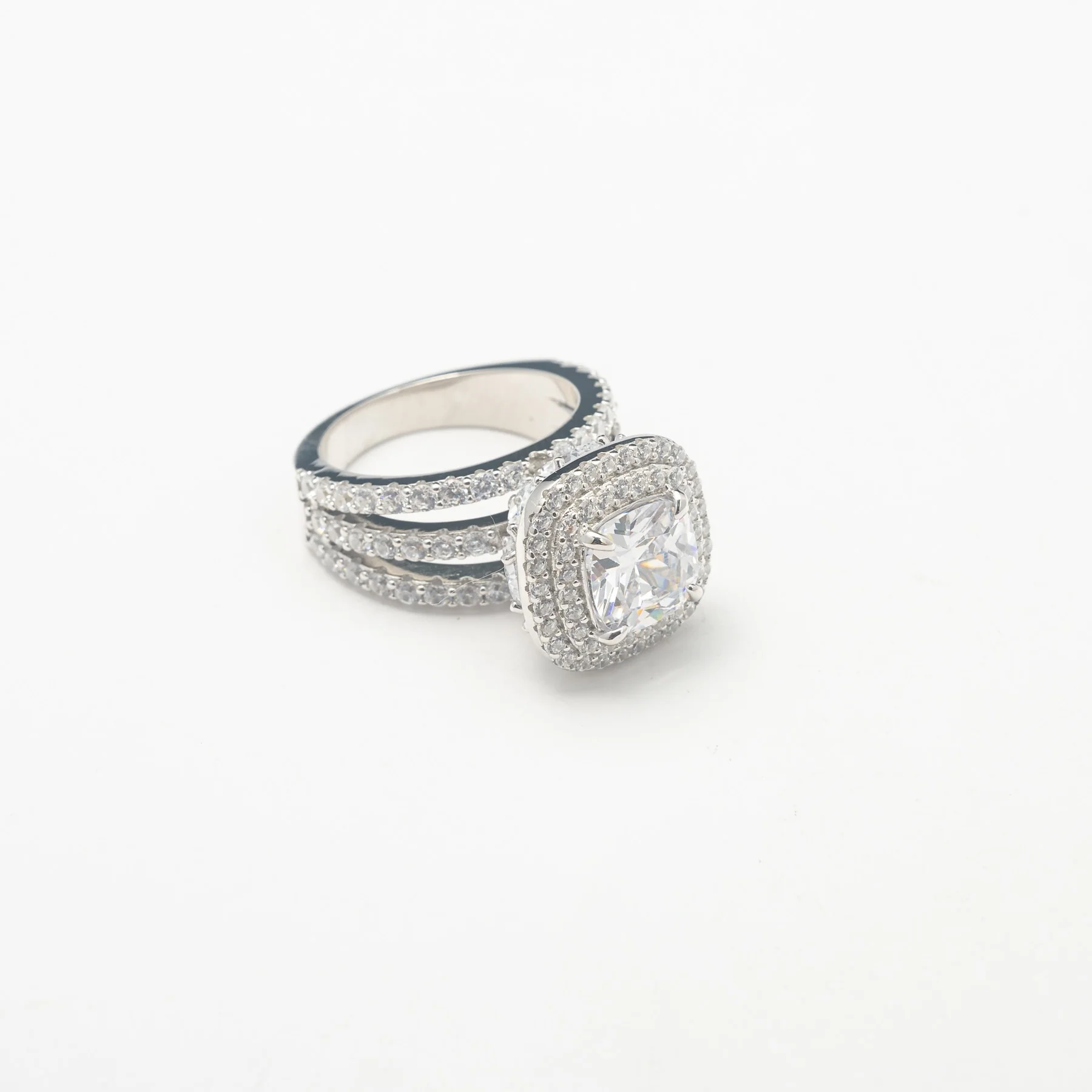 Taken Silver Iced Out Ring
