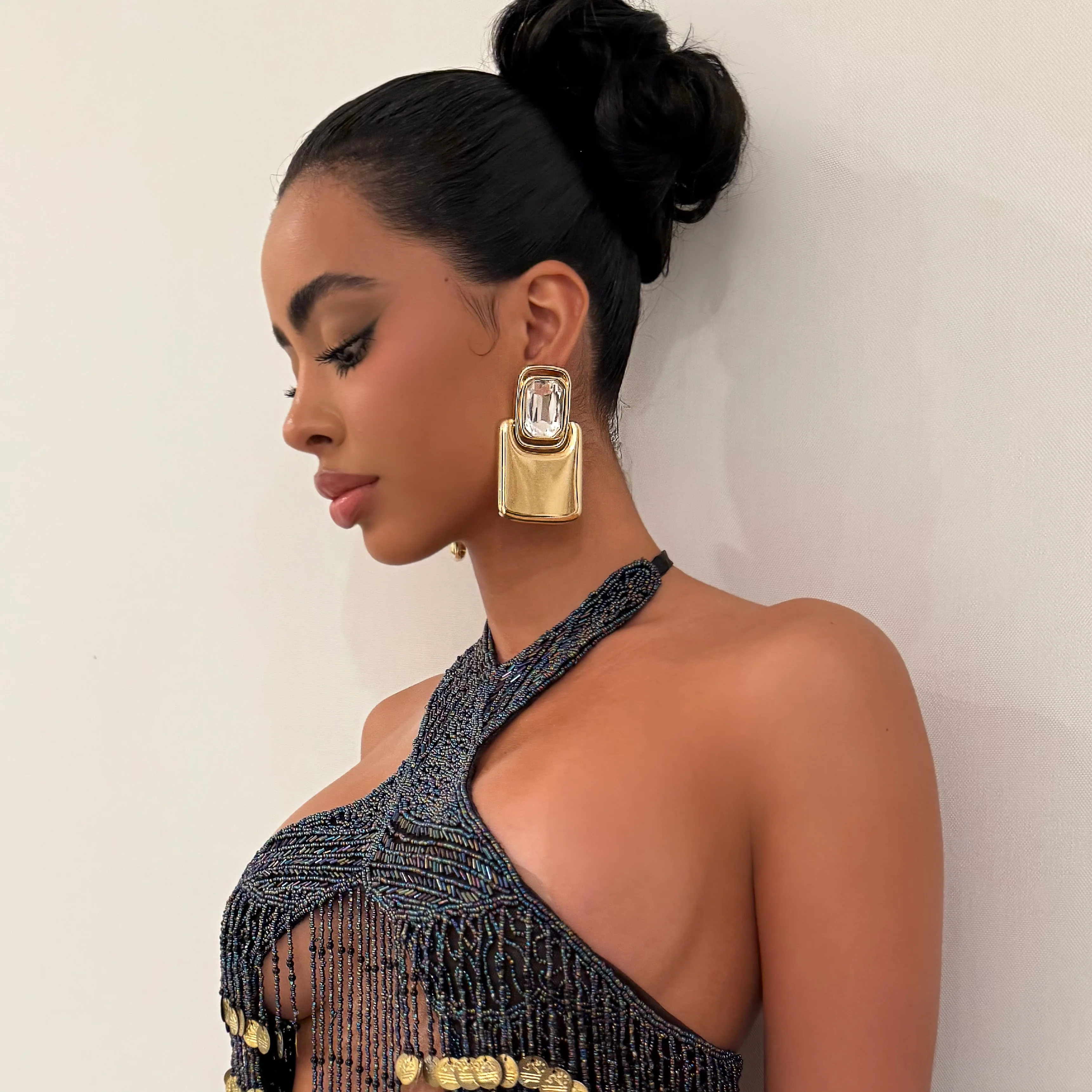 The 90s Gold Maxi Earrings