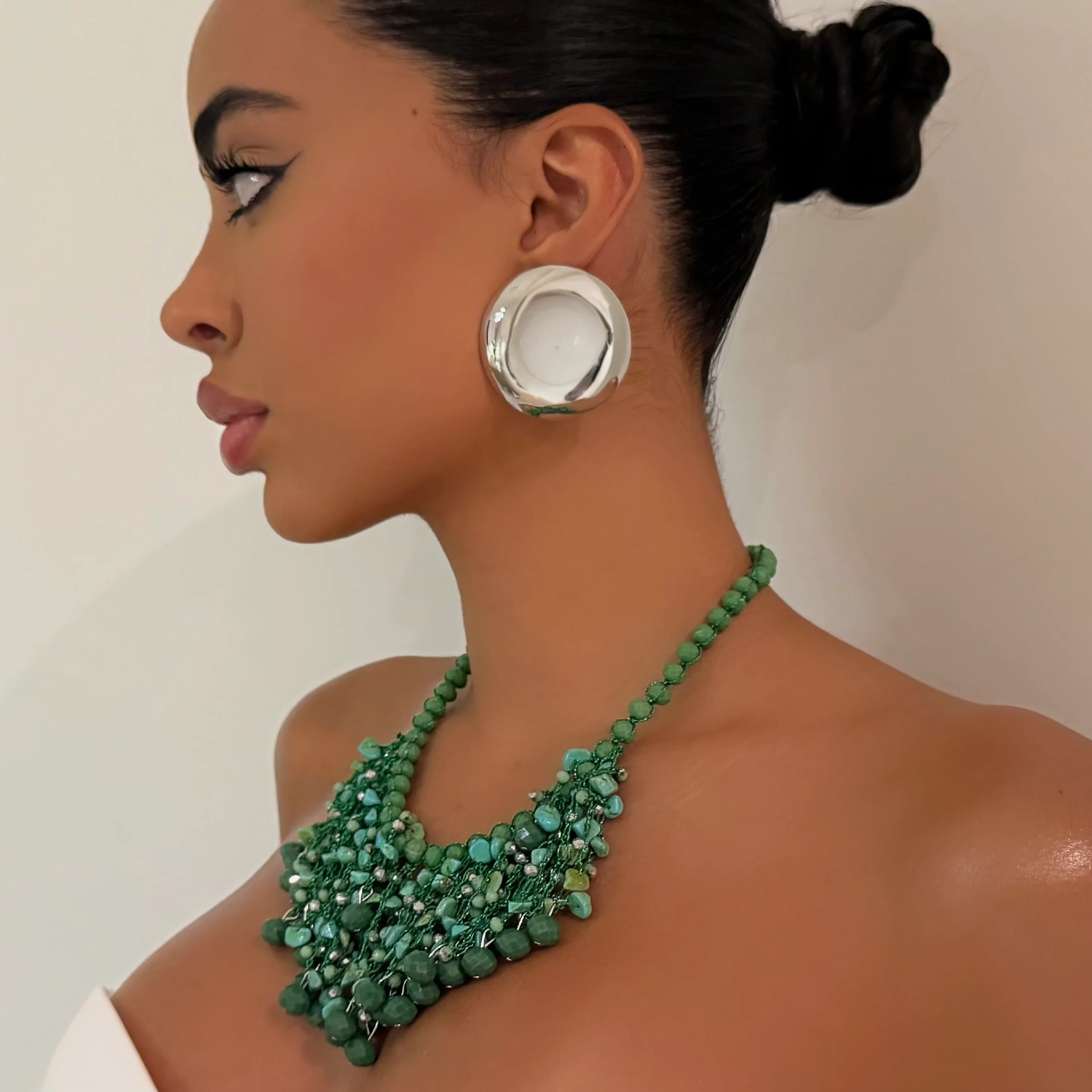 The 90s Green Neckalce