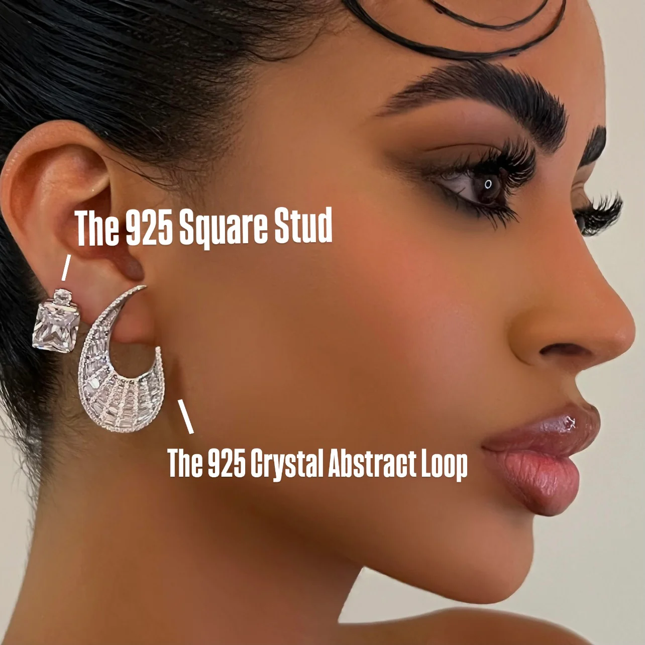 The 925 Square Stud - Image 3