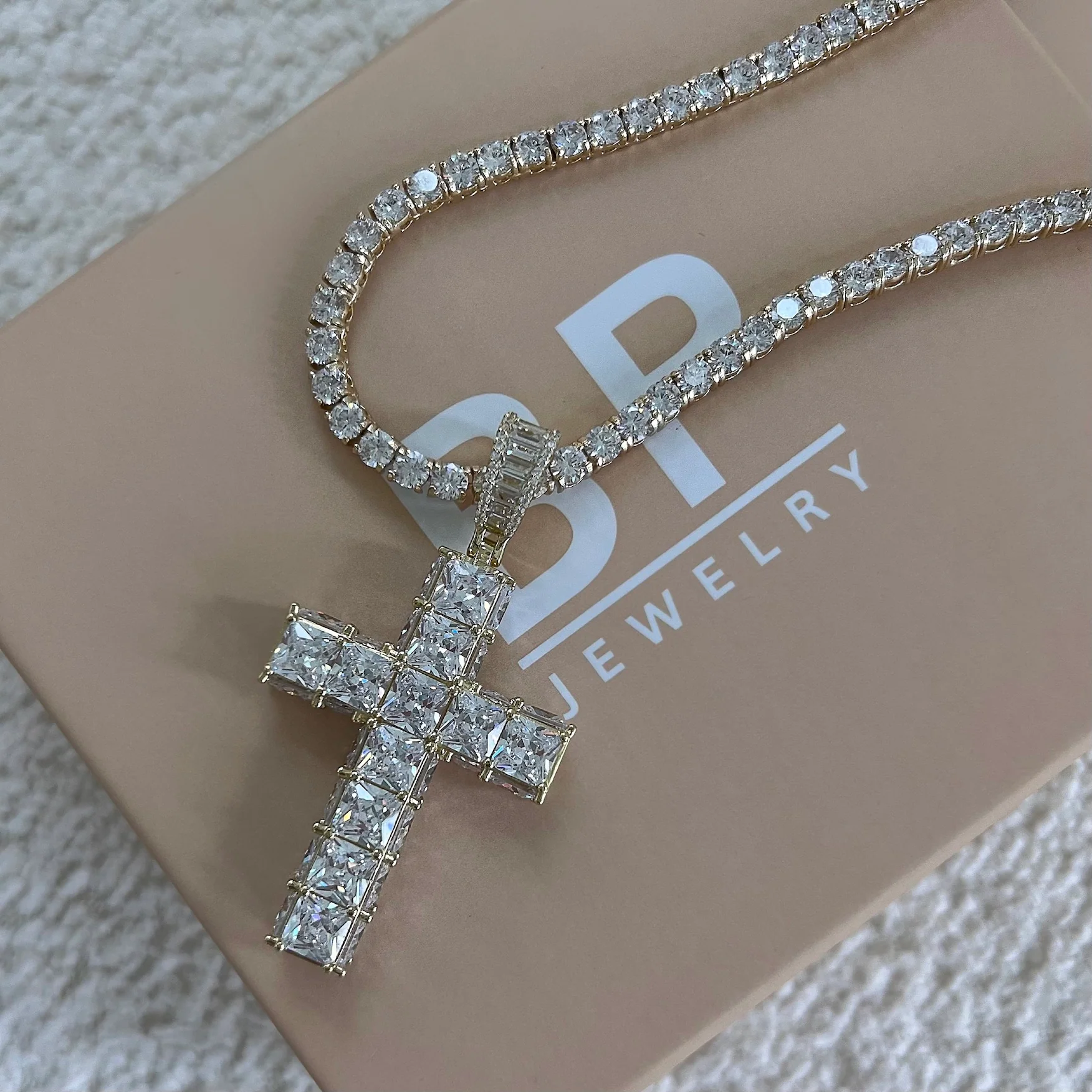 The All Around 3D Gold Cross Set