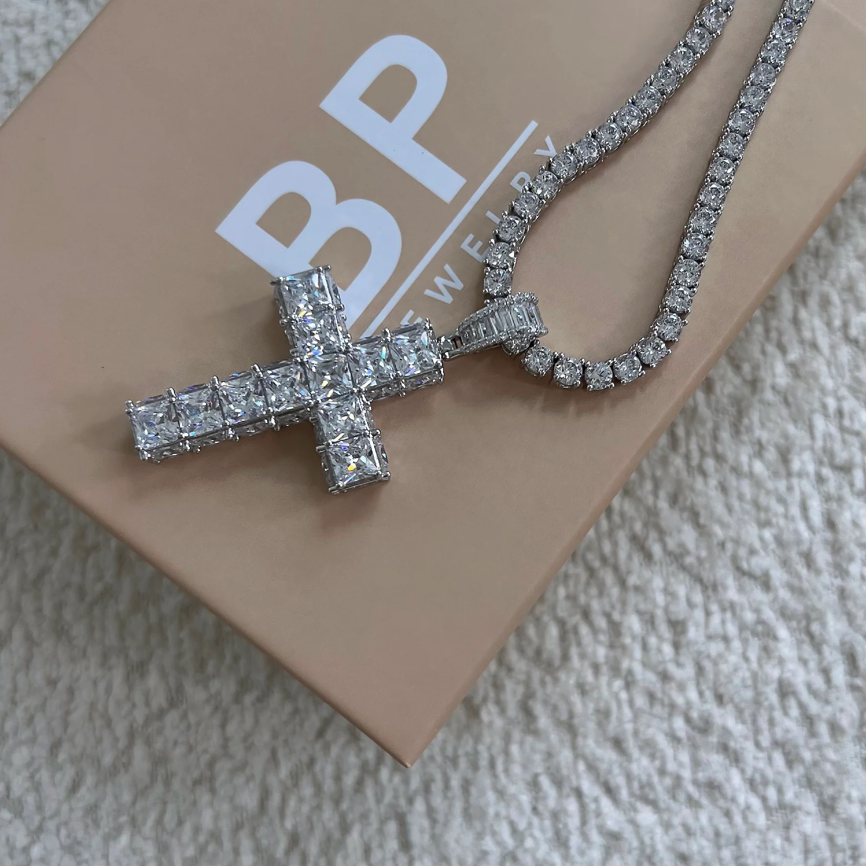 The All Around 3D Silver Cross Set